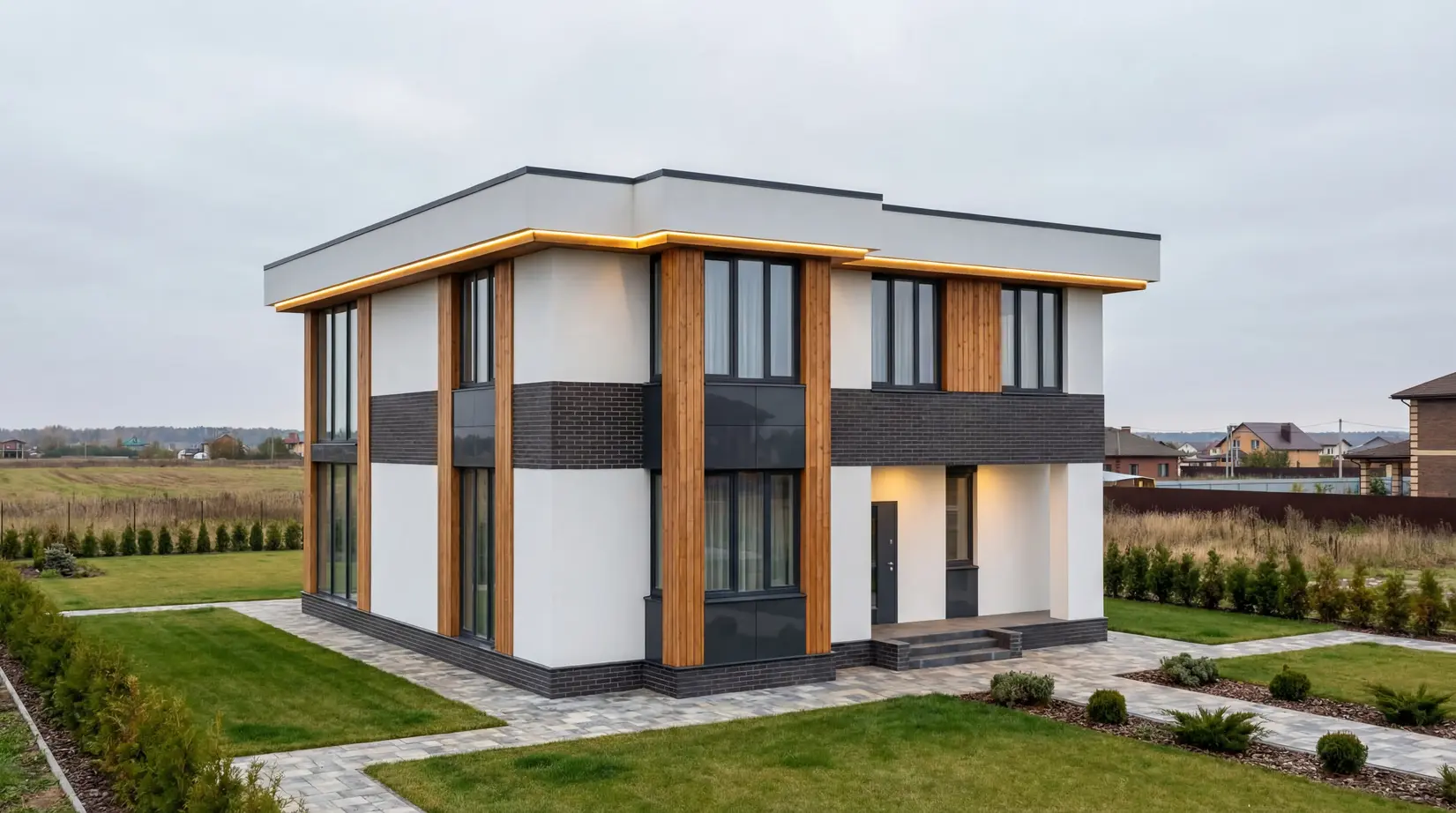 Дома в стиле Райт — фото 5